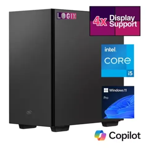 LOGIX Micro Tower - Designed for CCTV Use - Intel i5 Processor. 16GB K – image 2