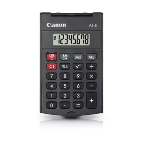 Canon AS-8 calculator Pocket Display Grey – image 3