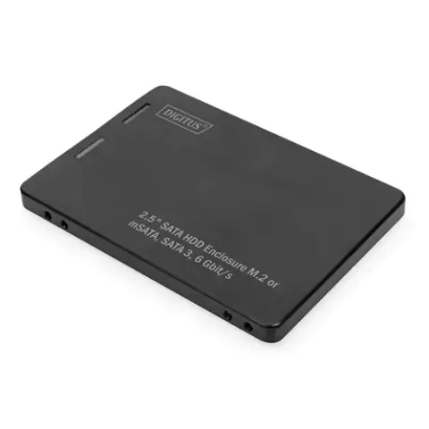 Digitus 25" SATA HDD Enclosure M.2 or mSATA – image 3