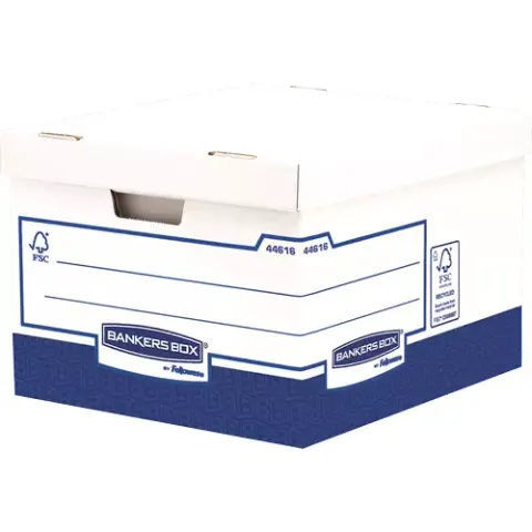 Fellowes 4461601 storage box Rectangular Paper Blue White – image 2
