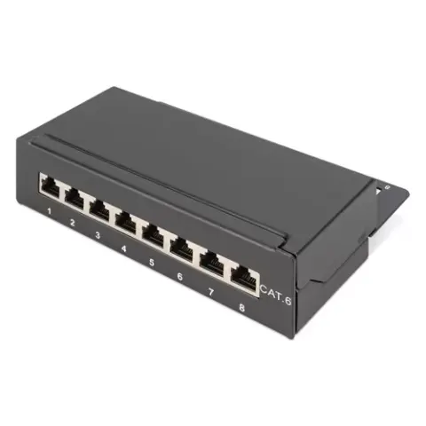 Digitus Desktop CAT 6 class E patch panel shielded – image 2