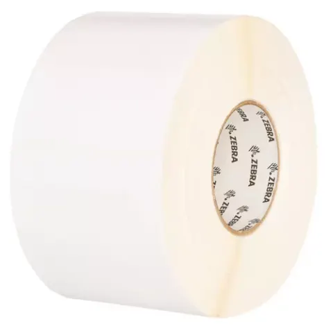 Zebra PolyPro 4000D Black White Self-adhesive printer label – 096672 – image 2