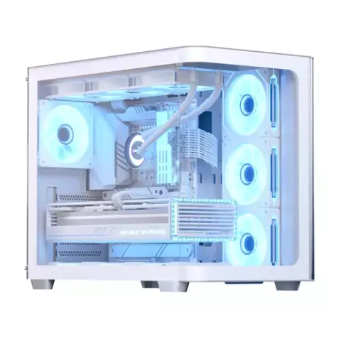 Aerocool P500C Midi Tower White – image 2
