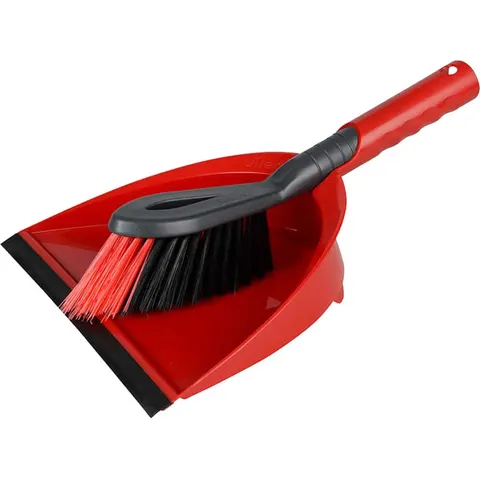 Vileda 2 In 1 Dustpan and Brush Set – image 3