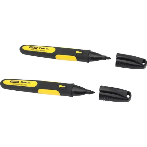 Stanley Black Fine Tip Marker Pens – image 3
