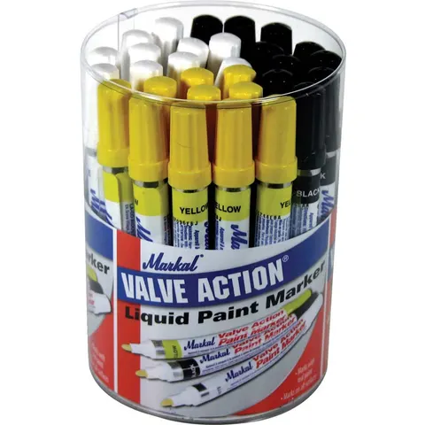 Markal Valve Action Paint Marker Pen Tub – Assorted – image 3