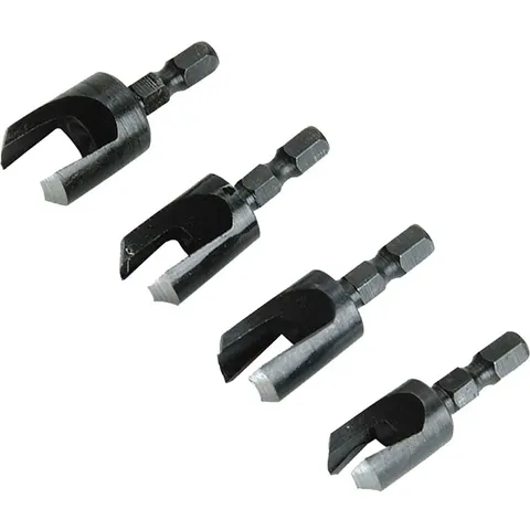 Faithfull 4 Piece Plug Cutter Set – image 3
