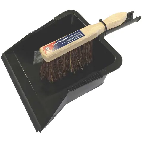 Spear & Jackson Plastic Dustpan + Hand Brush – image 3