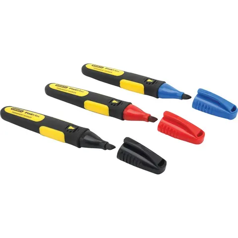 Stanley Fatmax Chisel Tip Marker Pens – image 5