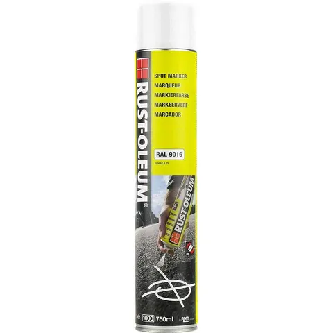 Rust Oleum Ground Marker Spray Paint – White – image 2