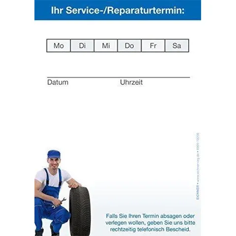 EICHNER Terminblock, weiß – Bild 2
