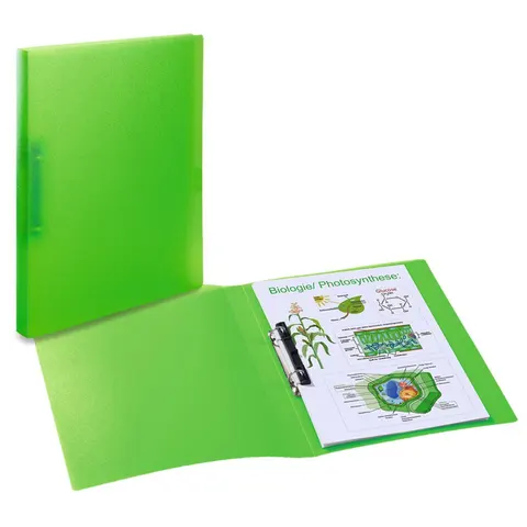 HERMA Ringbuch A4 uni hellgruen – Bild 2