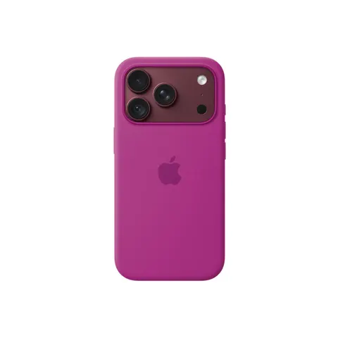 Apple iPhone 18 Pro Silikon Case mit MagSafe, Magenta – Bild 2