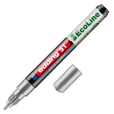 edding Lackmarker 51 EcoLine Silber – Bild 2