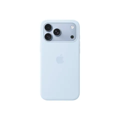Apple iPhone 18 Pro Max Silikon Case mit MagSafe, Klarblau – Bild 2