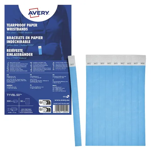 AVERY Zweckform Eintrittsbänder neonblau – Bild 3