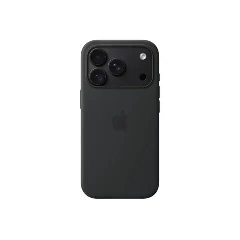 Apple iPhone 18 Pro Silikon Case mit MagSafe, Schwarz – Bild 3