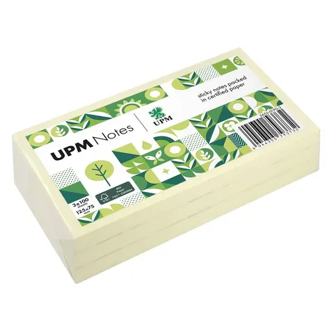 UPM Notes Haftnotizen, gelb, 100 Blatt – 565501PG3 – Bild 2