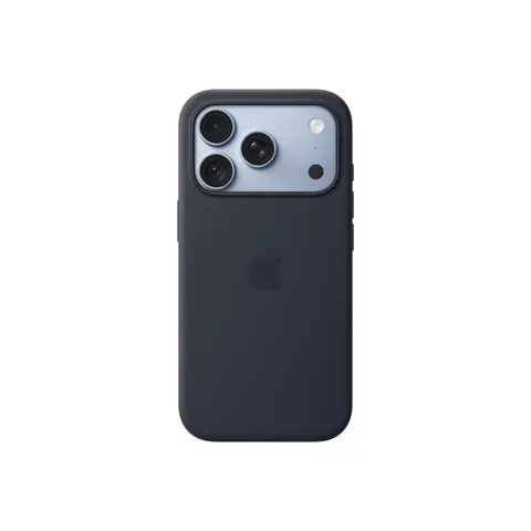 Apple iPhone 18 Pro Silikon Case mit MagSafe, Navyblau – Bild 3