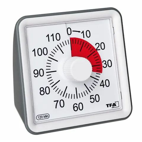 TFA® Küchentimer Visual silber – Bild 2