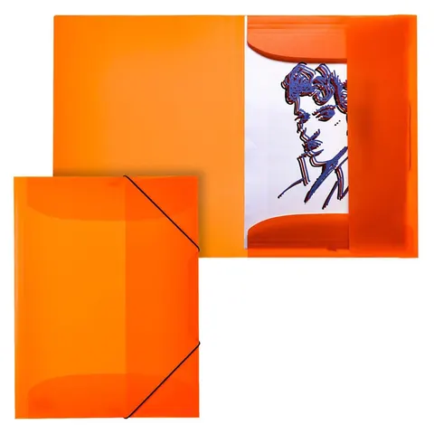 HERMA Zeichenmappe Neon A3 neon-orange – Bild 2