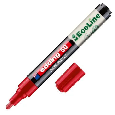 edding Lackmarker 50 EcoLine Rot – Bild 2