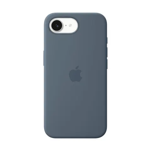 Apple iPhone 17e Silikon Case, Maritimblau – Bild 3