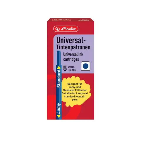 herlitz Universalpatrone blau – Bild 2