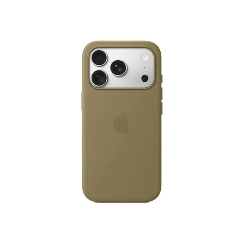 Apple iPhone 18 Pro Silikon Case mit MagSafe, Oliv – Bild 3