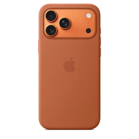 Apple iPhone 17 Pro Max Silikon Case mit MagSafe, Terracotta – Bild 3