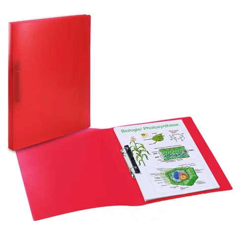 HERMA Ringbuch A4 uni rot – Bild 2