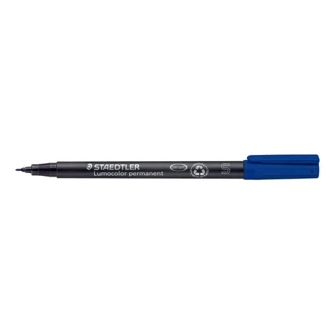 STAEDTLER Lumocolor Permanent-Marker 313S, blau – Bild 3