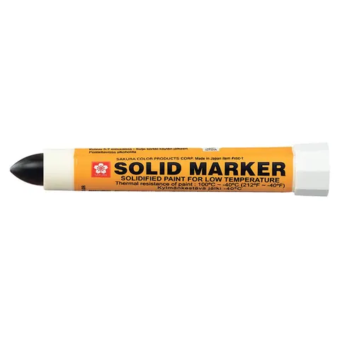 Sakura Solid Industriemarker schwarz, 1 St. – Bild 2