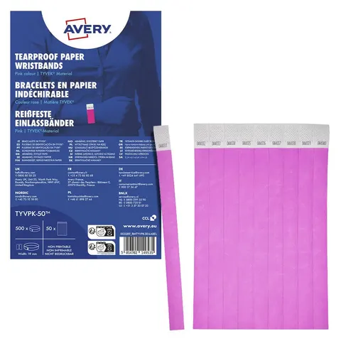 AVERY Zweckform Eintrittsbänder neonpink – Bild 3