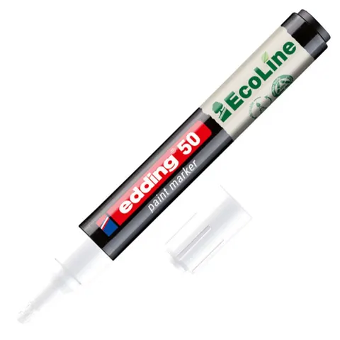 edding Lackmarker 50 Weiß – Bild 2