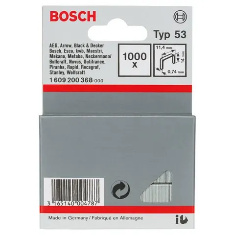 BOSCH Tackerklammern Typ 53 14 mm – Bild 2
