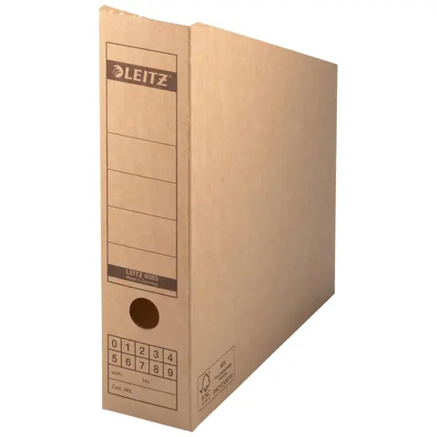 LEITZ Archiv Stehsammler A4 braun – Bild 2