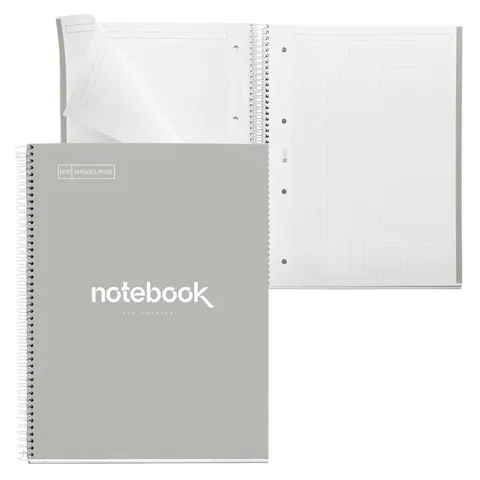 Miquelrius Notizblock GRAU A4 90 Blatt – Bild 2