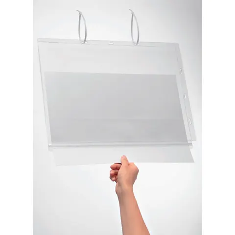 DURABLE Dokumentenhüllen A3 transparent – Bild 2