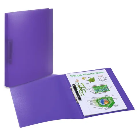 HERMA Ringbuch A4 uni violett – Bild 2