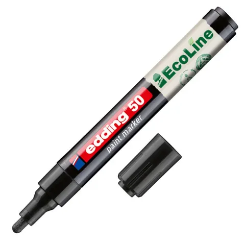 edding Lackmarker 50 Schwarz – Bild 2