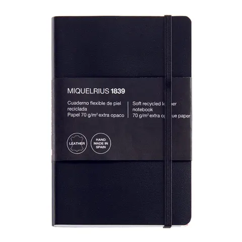 MIQUELRIUS Notizbuch Leather 200 Blatt – Bild 1