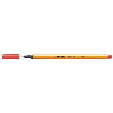 STABILO Point 88 Fineliner Rot – Bild 2