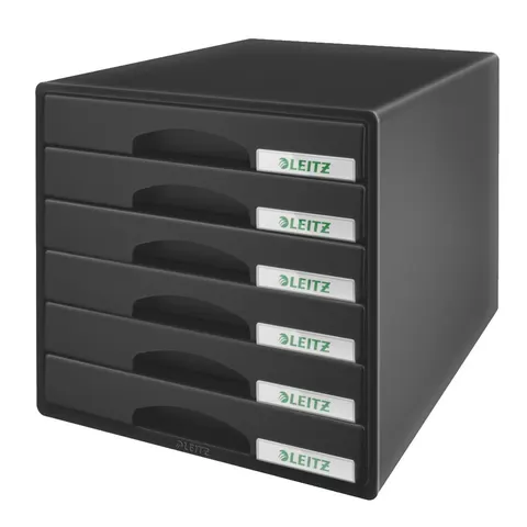 LEITZ Schubladenbox Plus, 6 Schübe, schwarz – Bild 3