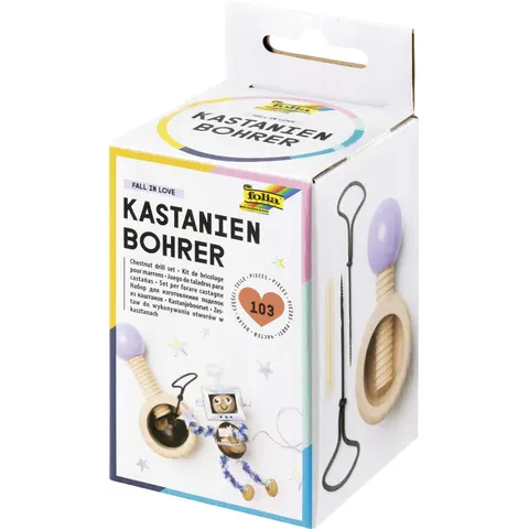 folia Bastelset Kastanienbohrer-Set – Bild 2