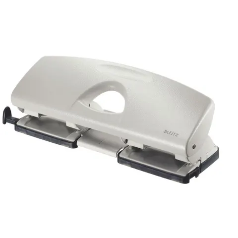 LEITZ Doppellocher 5022 grau – Bild 3