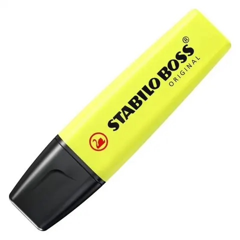 STABILO Textmarker BOSS ORIGINAL, gelb – Bild 2