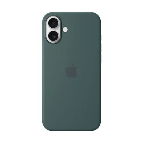Apple Silikon Case iPhone 16 Plus mit MagSafe (seegrün) – Bild 2