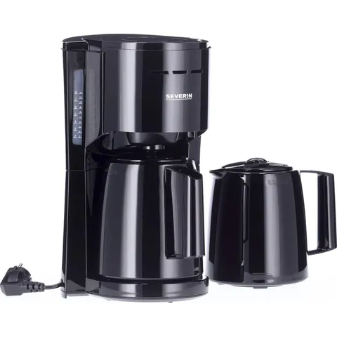 SEVERIN KA9307 Kaffeemaschine schwarz – Bild 3