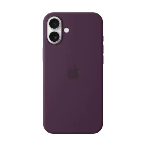 Apple Silikon Case iPhone 16 Plus mit MagSafe (pflaume) – Bild 2